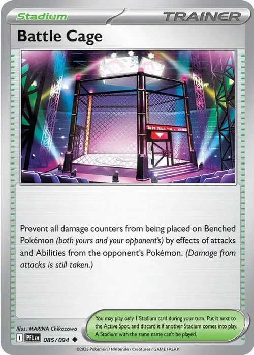 Battle Cage - 085/094 card art