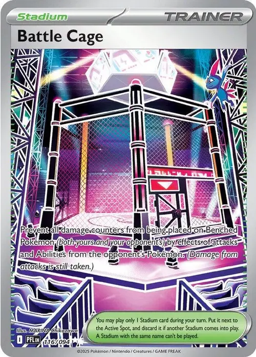 Battle Cage - 116/094 card art