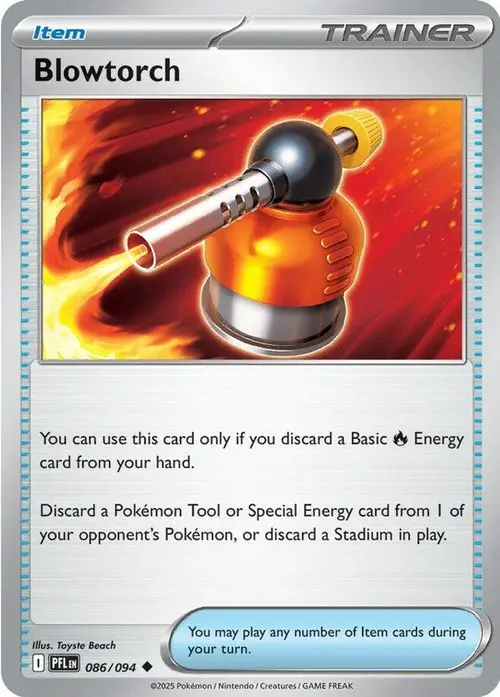 Blowtorch - 086/094 card art