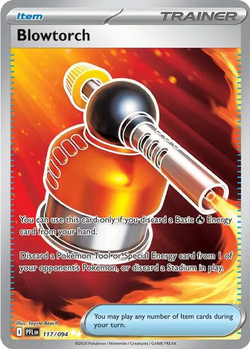 Blowtorch - 117/094 card art