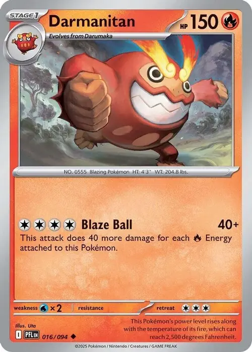 Darmanitan card art
