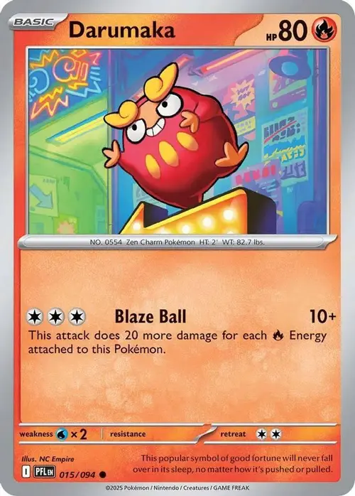 Darumaka card art