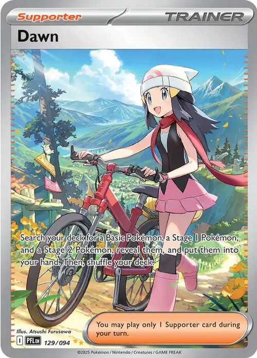 Dawn - 129/094 card art