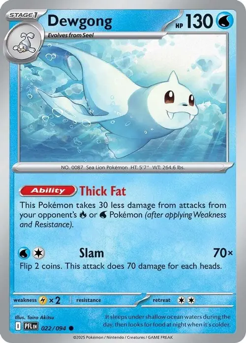 Dewgong - 022/094 card art