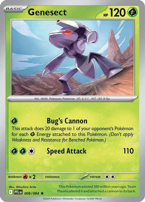 Genesect card art