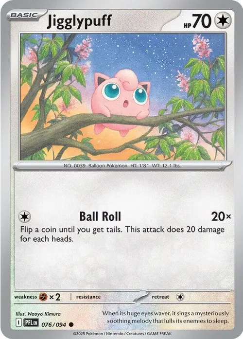 Jigglypuff card art