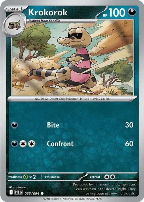 Krokorok card art