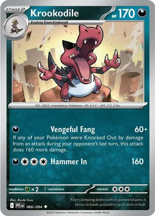 Krookodile card art