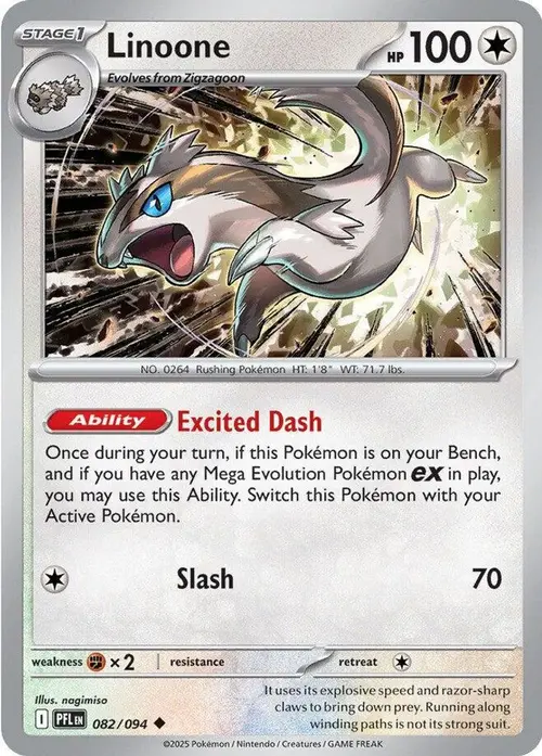Linoone card art
