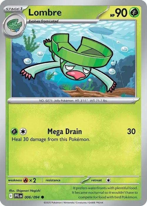 Lombre card art