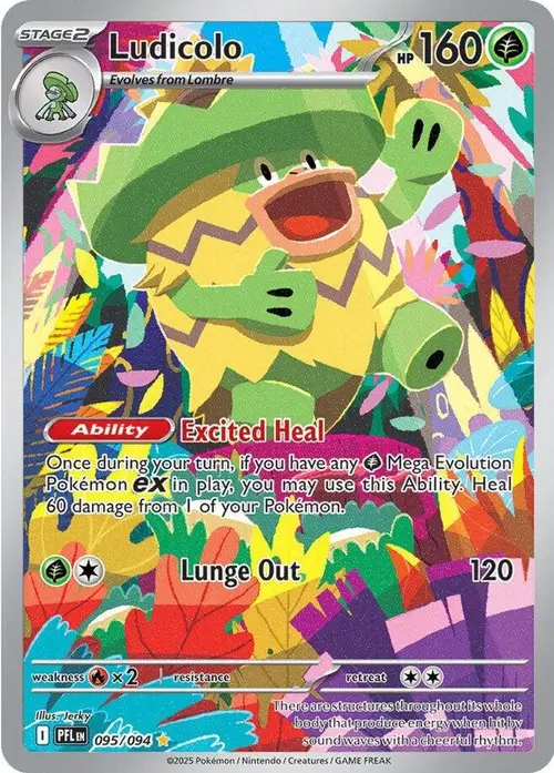 Ludicolo - 095/094 card art