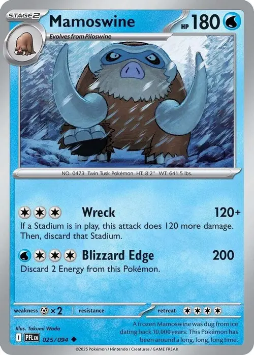 Mamoswine card art