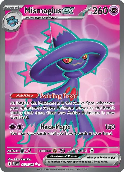 Mismagius ex - 112/094 card art