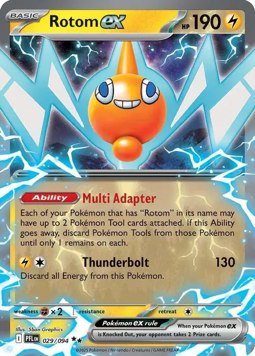 Rotom ex - 029/094 card art