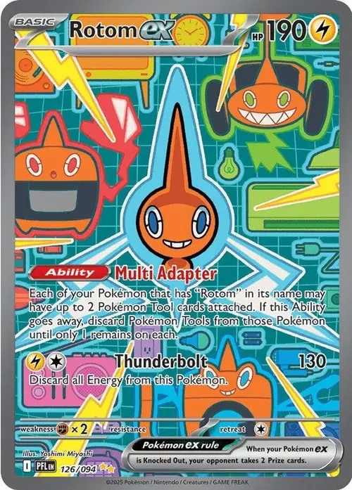 Rotom ex - 126/094 card art