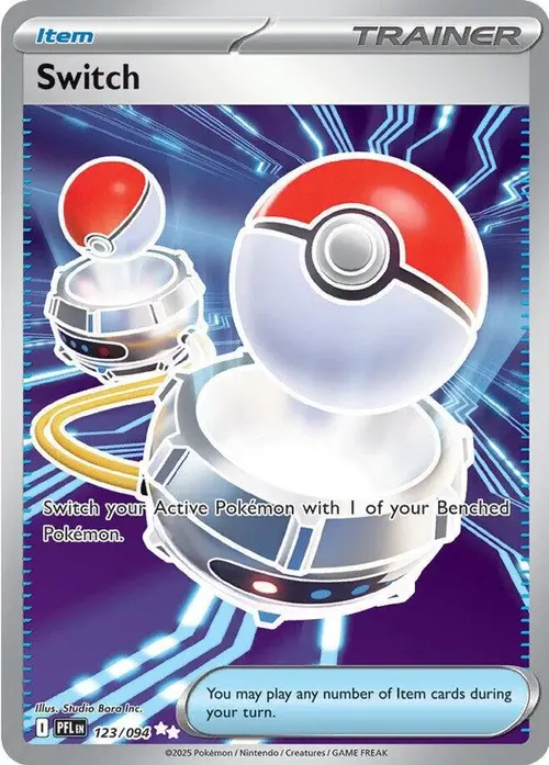 Switch card art