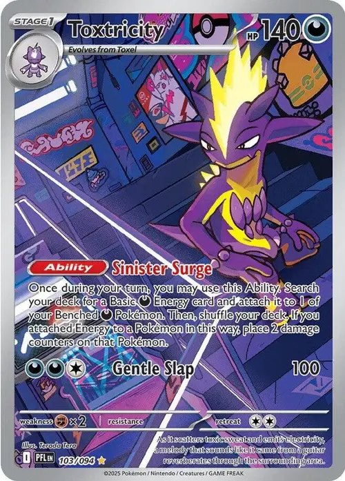 Toxtricity - 103/094 card art