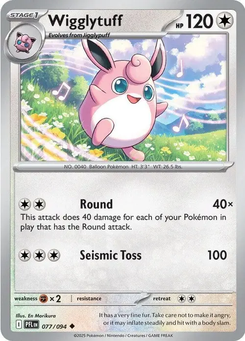 Wigglytuff - 077/094 card art