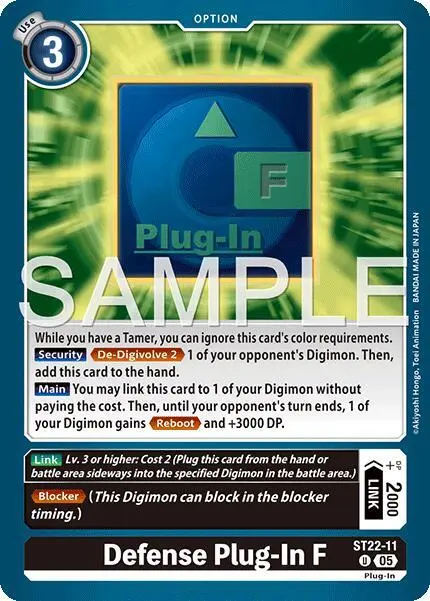 Defense Plug-In F card art