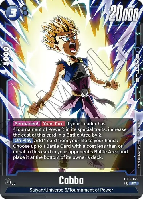 Cabba card art