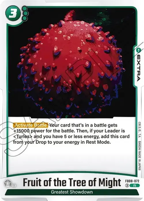 Fruit of the Tree of Might card art