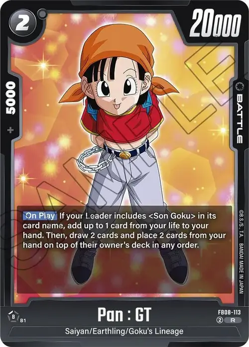 Pan : GT card art