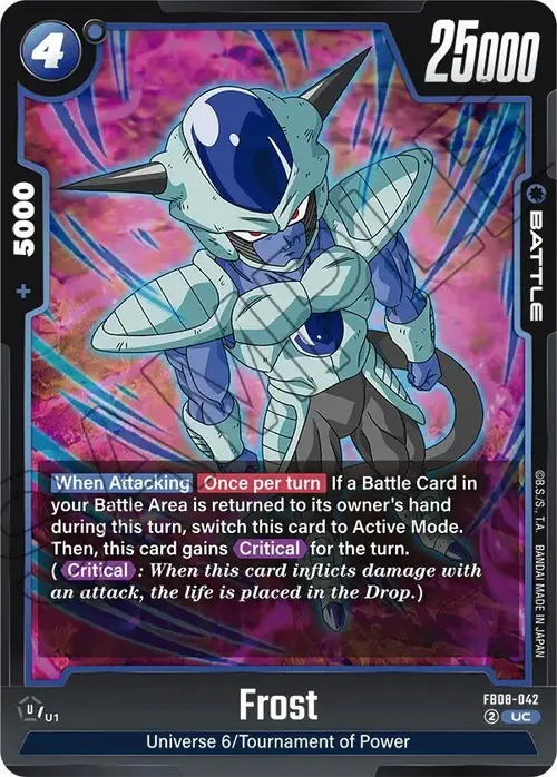 Frost card art