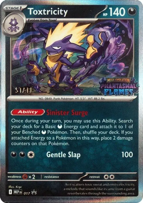 Toxtricity - 017 [Staff] card art