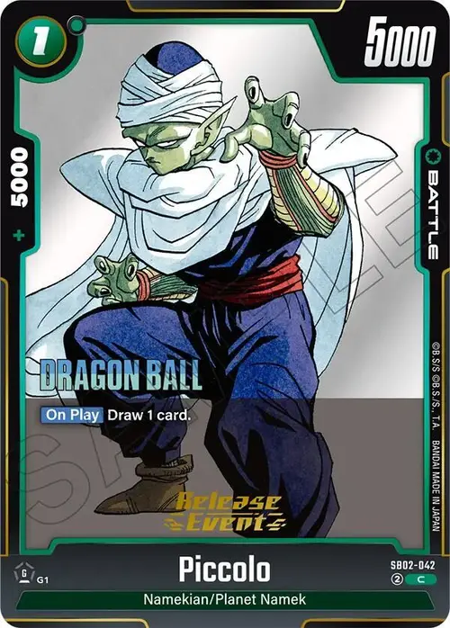 Piccolo card art
