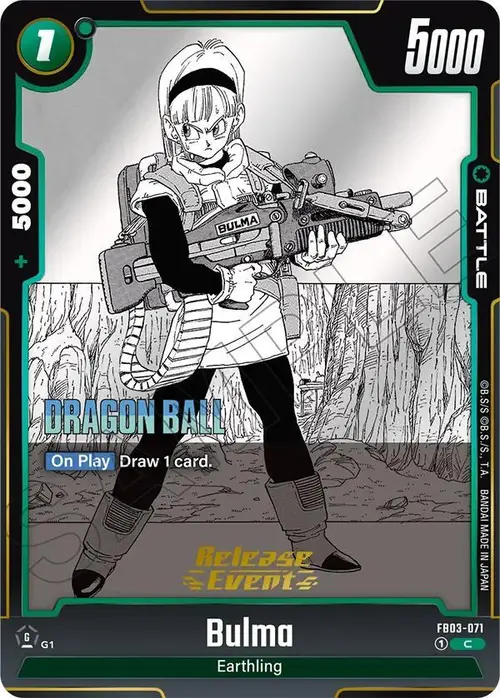 Bulma card art