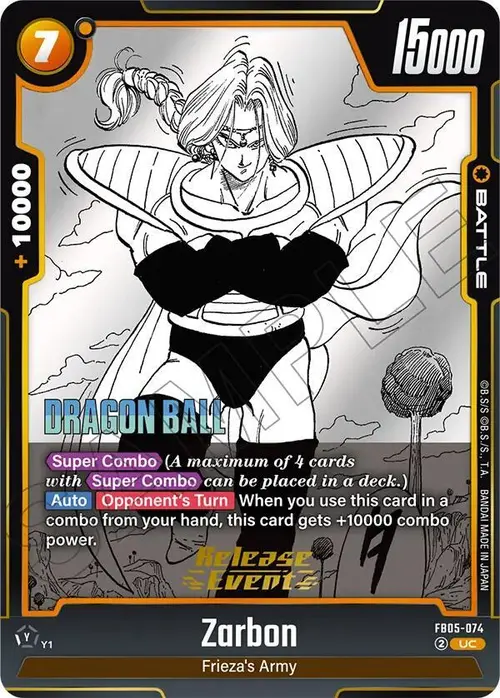 Zarbon card art