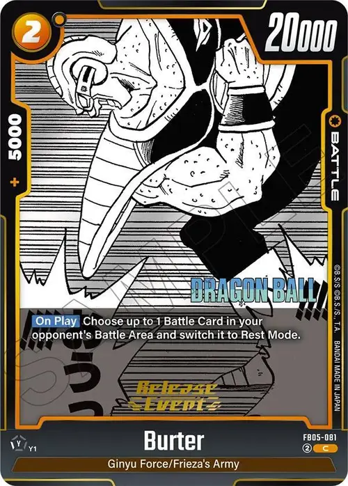 Burter card art