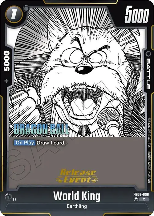 World King card art