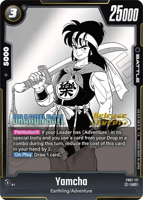 Yamcha card art