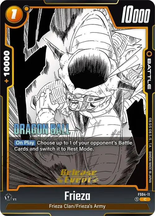Frieza card art