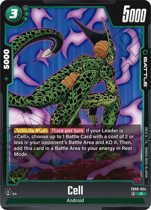 Cell card art
