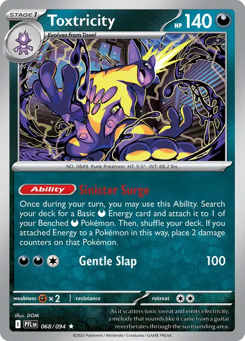 Toxtricity card art