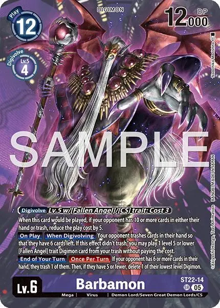 Barbamon card art