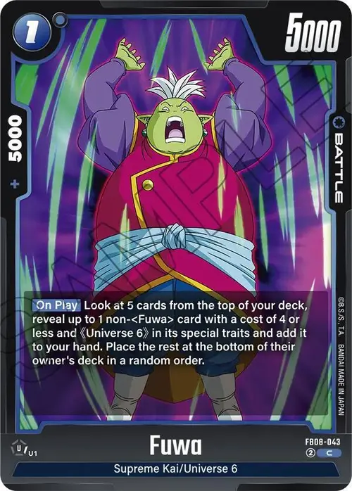 Fuwa card art