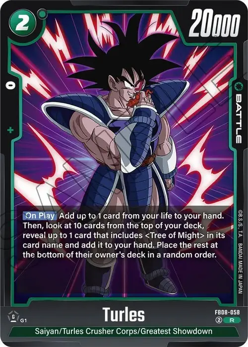 Turles card art
