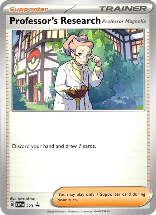 Professor's Research [Professor Magnolia] - 223 card art