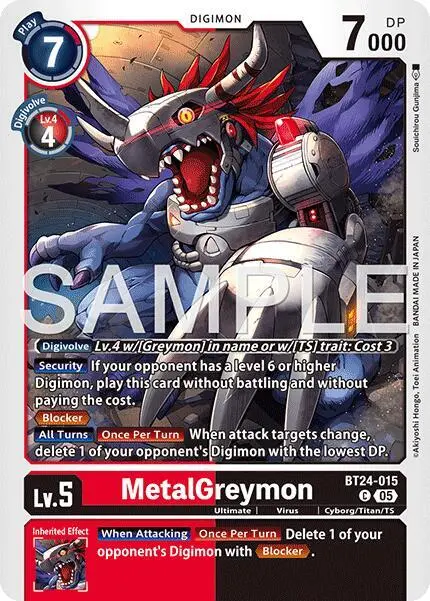 MetalGreymon card art