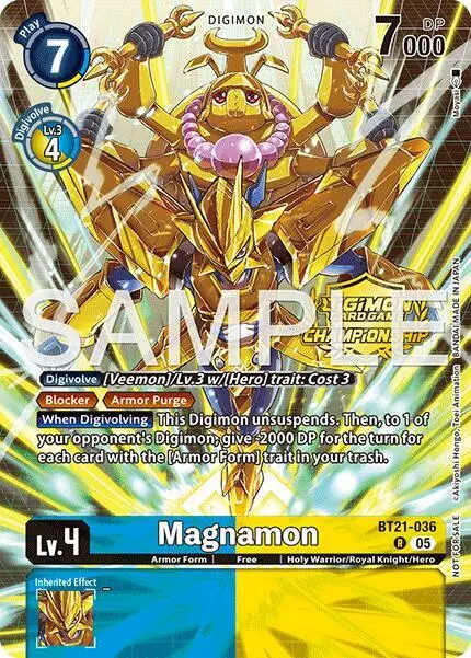 Magnamon (Championship 25-26 Season 2 Tamers Pack) card art