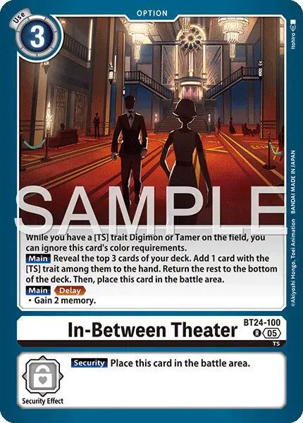 In-Between Theater card art