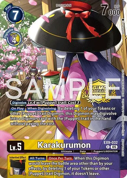 Karakurumon (Championship 25-26 Season 2 Tamers Pack) card art