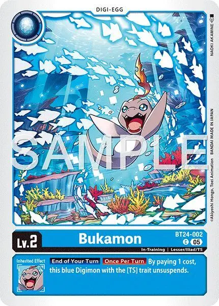 Bukamon card art