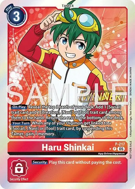 Haru Shinkai (Official Store Tournament 2026 Vol. 1 Winner) card art