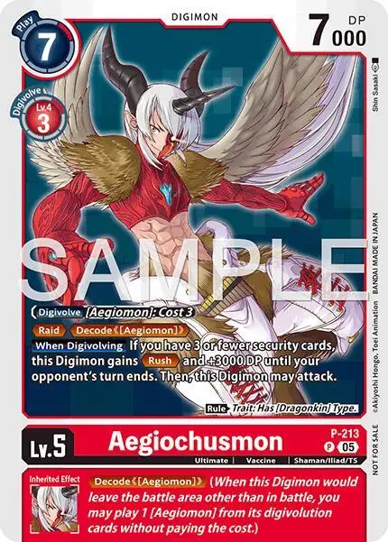 Aegiochusmon (Official Store Tournament 2026 Vol. 1) card art