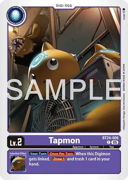 Tapmon card art