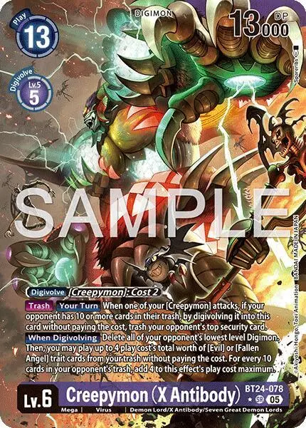 Creepymon (X Antibody) (Alternate Art) card art